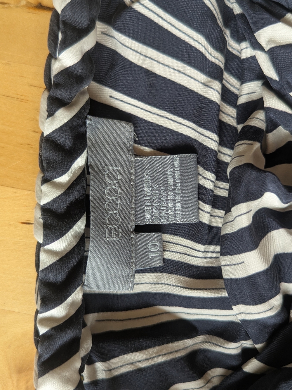 ECCOCI 100% Silk Sleeveless Patterned Tank Top - Picture 6 of 7